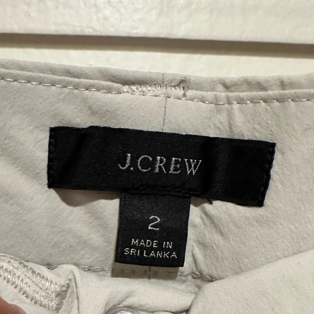 JCREW KHAKI TAUPE NEUTRAL CLASSIC CHINO SHORTS 2